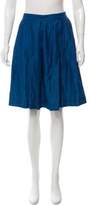 Thumbnail for your product : Chinti and Parker Linen-Blend Skirt w/ Tags