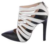Thumbnail for your product : Ruthie Davis Leather Cage Pumps