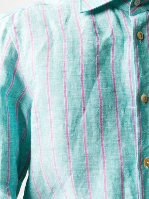 Kiton Contrast Stripe Shirt