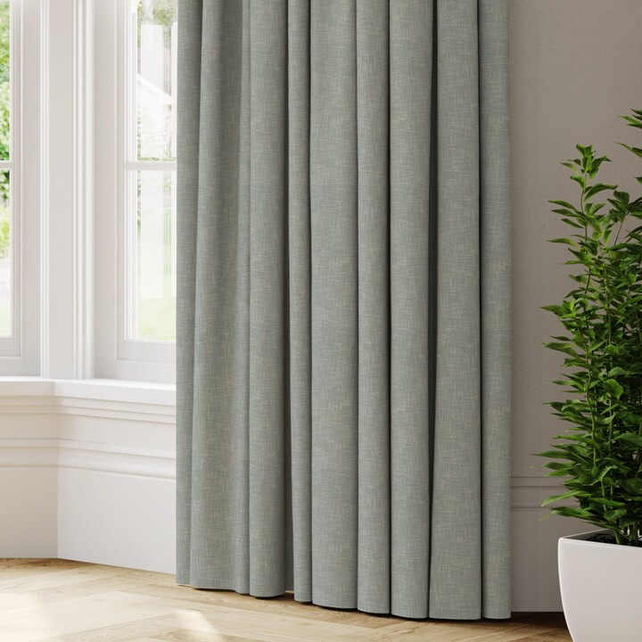 Dunelm Hessian Made to Measure Curtains blue ShopStyle