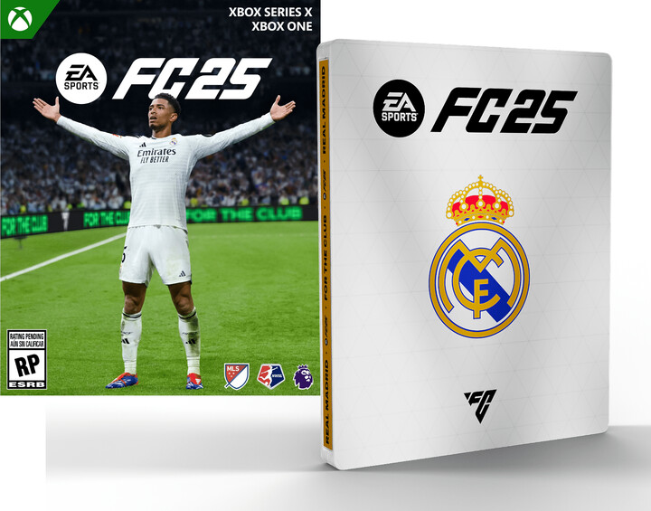 EA Sports FC 25 with Real Madrid Steelbook, Xbox Series X