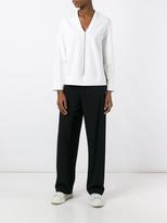 Thumbnail for your product : Brunello Cucinelli glitter stripe detail sweatshirt - women - Cotton/Spandex/Elastane/Brass - M