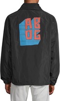 Thumbnail for your product : A Bush Of Ghosts Raglan-Sleeve Graphic Jacket