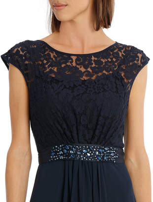 Lace Bodice Gown Dress