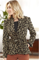 Thumbnail for your product : Johnston & Murphy Belted Two-Button Blazer
