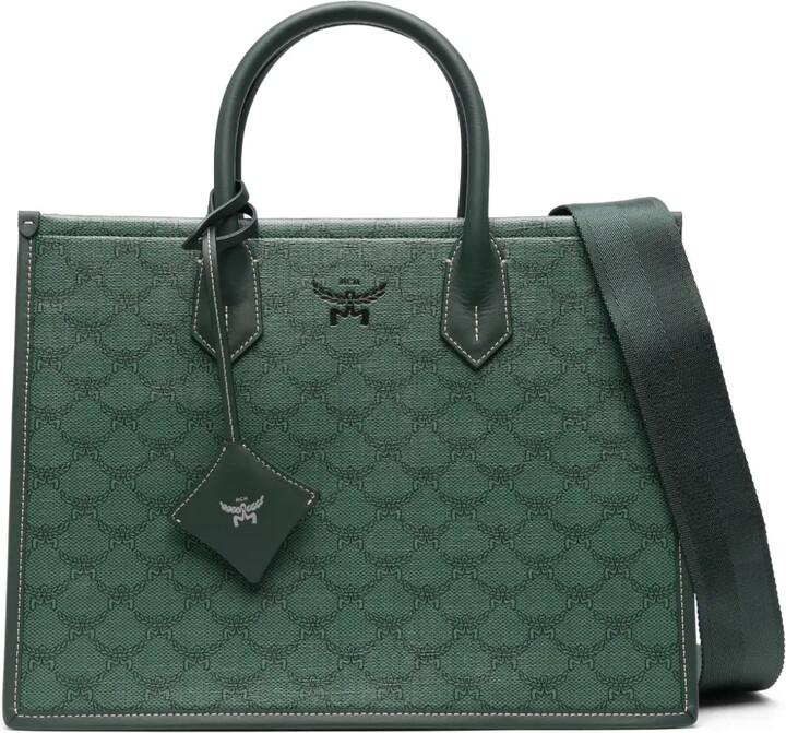 MCM medium Himmel Lauretos tote bag