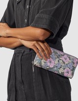 Thumbnail for your product : Coach Accordion Zip Wallet With Heritage Floral Print