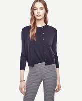 Thumbnail for your product : Ann Taylor Cropped Ann Cardigan