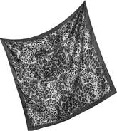 Thumbnail for your product : Forzieri Animal Print Twill Silk Square Scarf