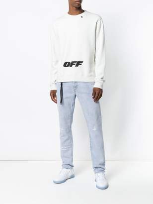Off-White Wing Off logo sweatshirt