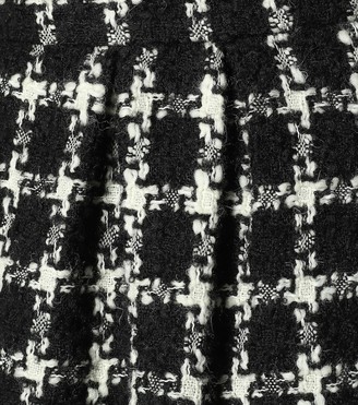 Valentino tweed wool-blend miniskirt