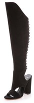 Thumbnail for your product : Brian Atwood Brissa Open Toe Laced Boots