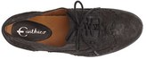 Thumbnail for your product : Earthies 'Lisbon' Pearlized Suede Lace-Up Flat (Women)