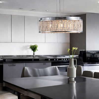 Mercer41 Inaki 7 - Light Round / Oval Chandelier