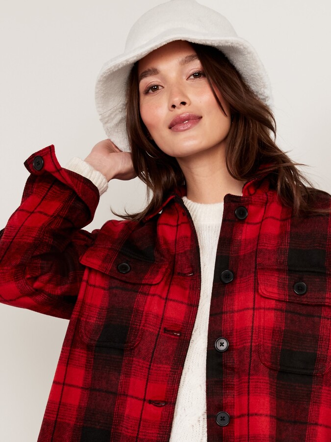 Old Navy Sherpa Bucket Hat for Women ShopStyle