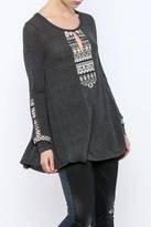 Thumbnail for your product : Anama Embroidered Knit Tunic