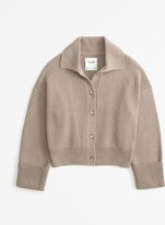 Abercrombie & Fitch Collared Cardigan