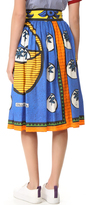Thumbnail for your product : Stella Jean Belted Wrap Skirt