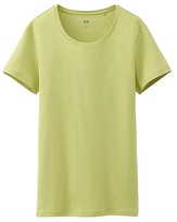 Thumbnail for your product : Uniqlo WOMEN Supima Cotton Crew Neck Short Sleeve T-Shirt