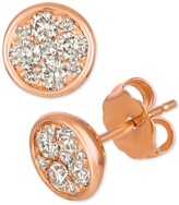 Thumbnail for your product : LeVian Strawberry & Nude Diamond Cluster Stud Earrings (1/2 ct. t.w.) in 14k Rose Gold (Also Available in Yellow Gold)