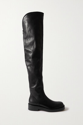 Ann Demeulemeester Nicky Leather Over-the-knee Boots