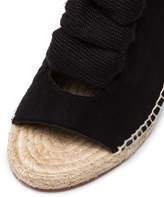 Thumbnail for your product : Chloé Black harper 70 suede wedges