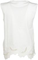 Thumbnail for your product : Victoria Beckham Floral Embroidered Top