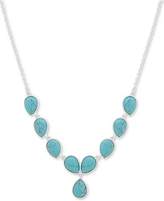 Thumbnail for your product : Nine West Colored Stone Y Necklace, 16" + 2" extender