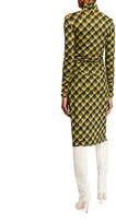 Thumbnail for your product : Proenza Schouler White Label Semisheer Stretch Jersey Turtleneck Dress