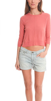 Thumbnail for your product : Blue & Cream Blue&Cream Crop Crew Pullover