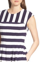 Thumbnail for your product : Vince Camuto Women's Stripe Fit & Flare Dress