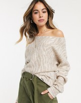 Thumbnail for your product : Abercrombie & Fitch knitted relaxed jumper