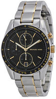 Thumbnail for your product : Michael Kors Accelerator Chronograph Black Dial Stainless Steel Mens Watch