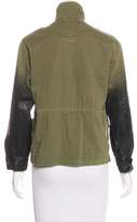 Thumbnail for your product : Current/Elliott Canvas Ombré Military Jacket