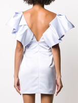 Thumbnail for your product : Alexandre Vauthier Rouched Top Fitted Dress