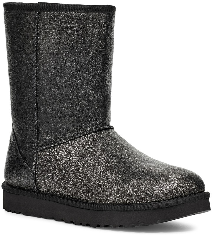 ugg black sparkle boots