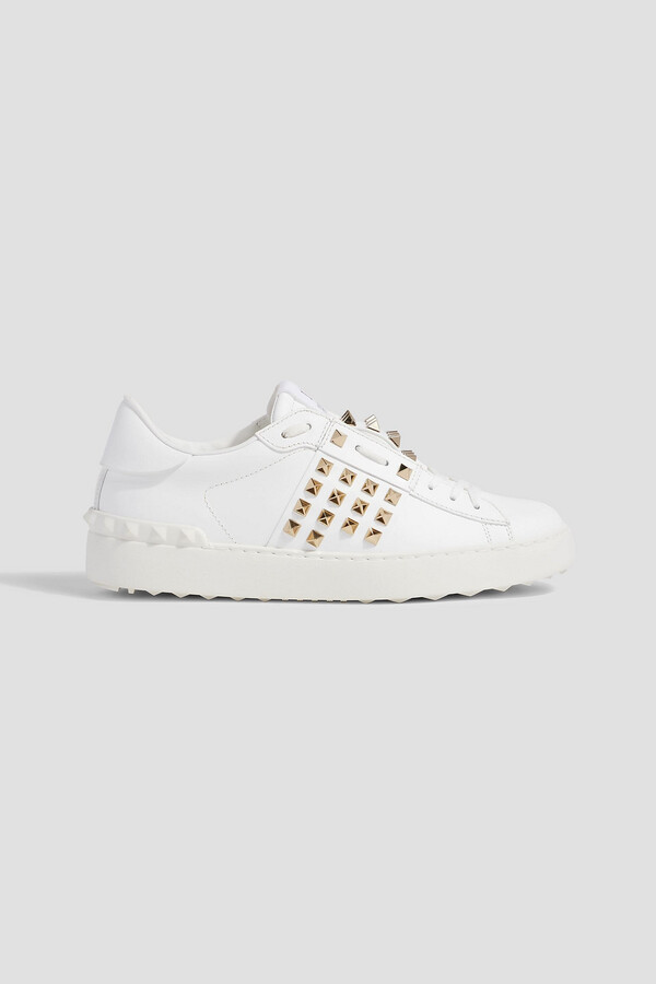 Valentino Garavani Rockstud Untitled leather sneakers