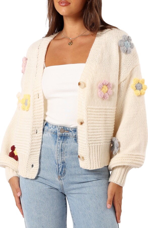 Petal & Pup Sienna 3D Flower Cardigan