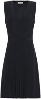 Thumbnail for your product : Equipment Norice Pintucked Crepe De Chine Dress