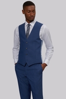 Thumbnail for your product : French Connection Slim Fit Faded Blue Waistcoat