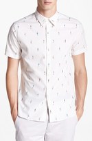 Thumbnail for your product : Paul Smith People Print Short Sleeve Woven Shirt