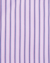 Thumbnail for your product : Charvet Striped French-Cuff Dress Shirt, Blue/Pink