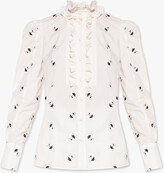 Thumbnail for your product : Erdem ‘Constance’ Shirt With Floral Motif - White