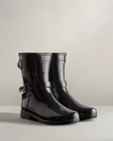Thumbnail for your product : Hunter Women's Refined Slim Fit Adjustable Short Gloss Rain Boots