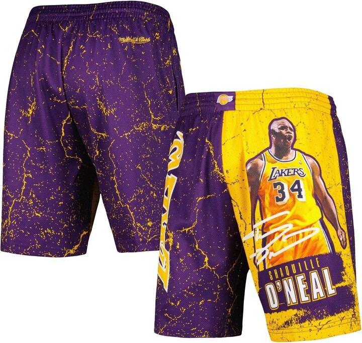 Los Angeles Lakers Hyper Hoops Swingman Jersey - Shaquille O'Neal By  Mitchell & Ness - Dark Purple - Mens