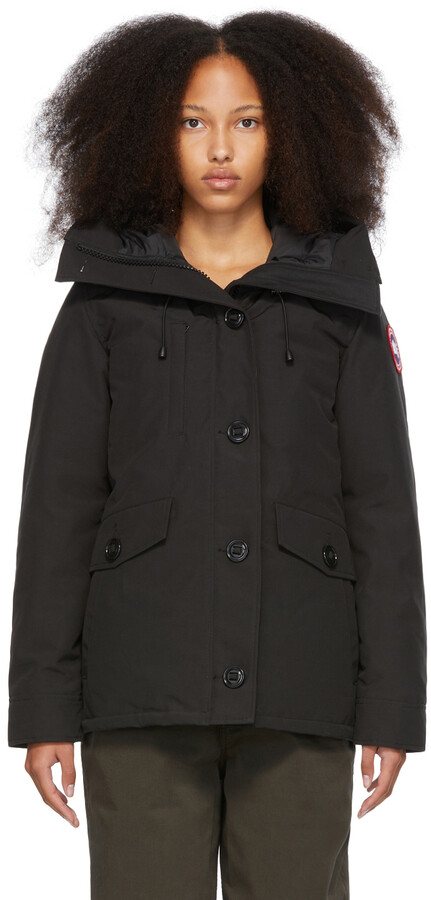Glans longontsteking winkel Canada Goose Black Down Rideau Parka - ShopStyle Coats