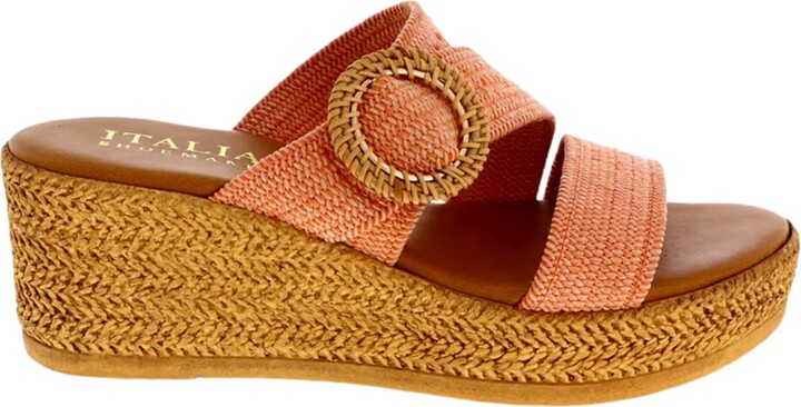 Italian Shoemakers Women's Italian Shoe Makers Grania Sandal Light Pink GRANIA-PNK