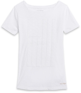 Thumbnail for your product : Tommy Hilfiger Final Sale- Embrodiered Flag Graphic Tee