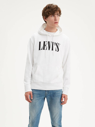 white levi sweater