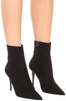 Thumbnail for your product : Saint Laurent Lexi 90 suede ankle boots